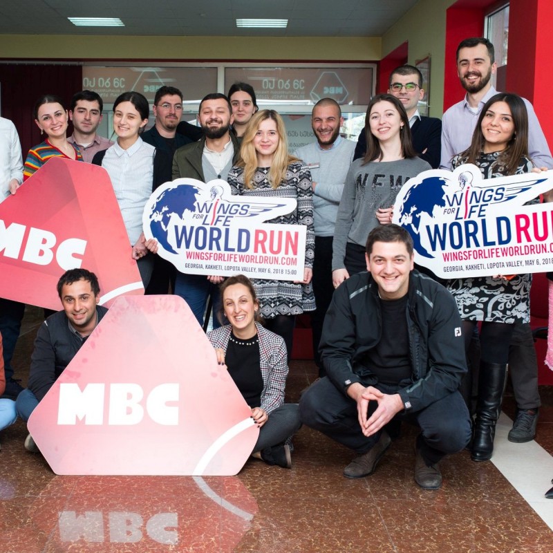 MBC Team Joins Wings for Life World Run
