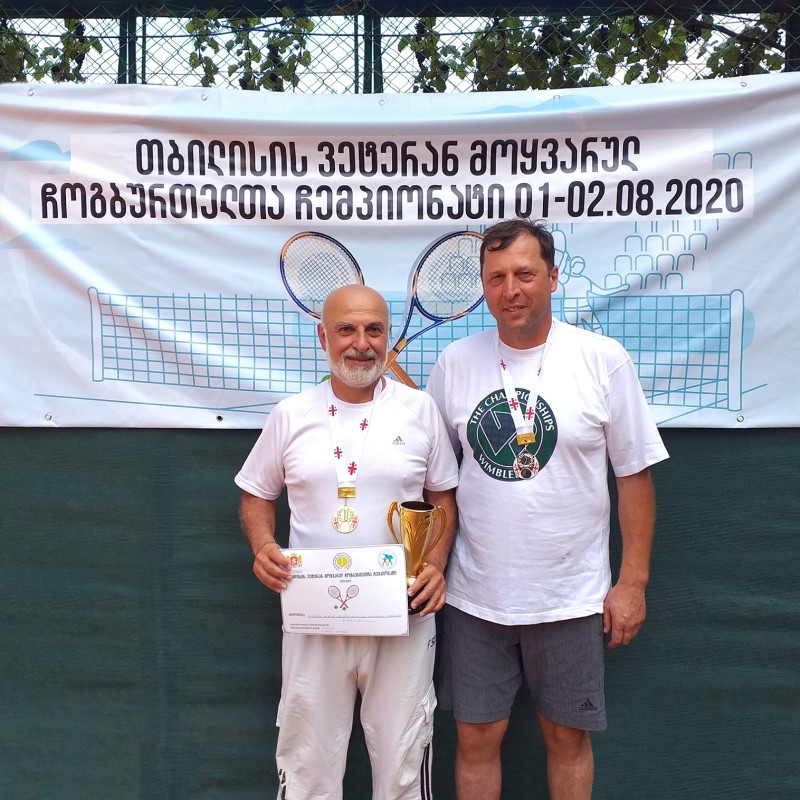 Member of the Supervisory Board of MBC Became the Winner of Veteran Amateur Tennis Championship